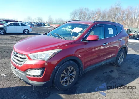 2015 Hyundai Santa Fe Sport 2.4L from USA, damaged, VIN 5XYZUDLB2FG249273
